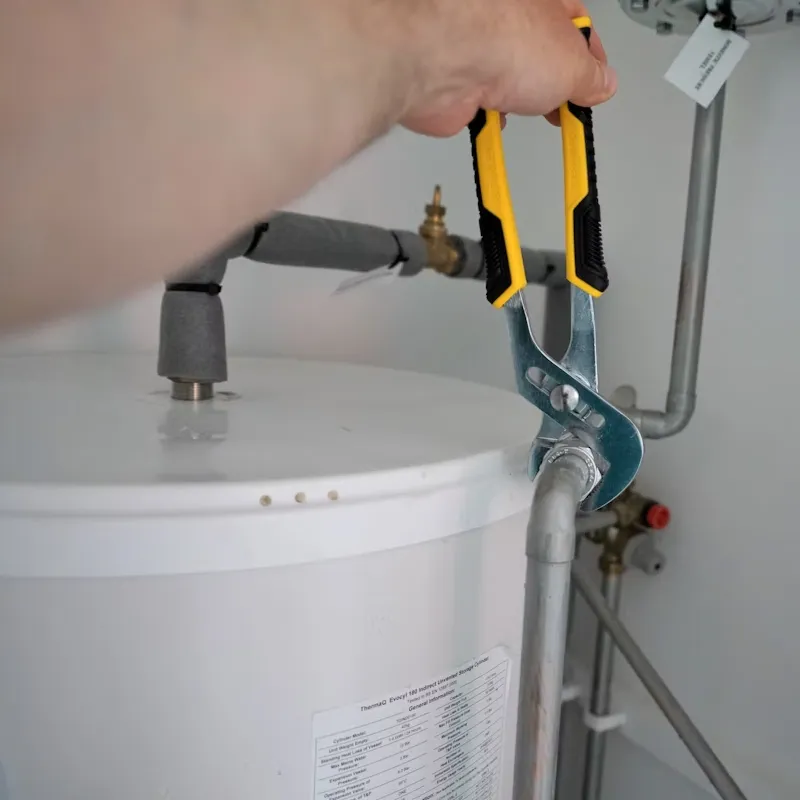 install water heater